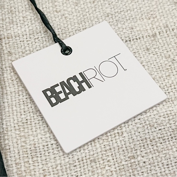 NWT BEACH RIOT Sydney Black One Piece Swimsuit - Picture 8 of 15